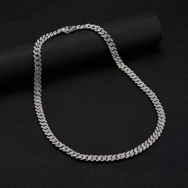 Unisex Trendy Cuban Chain Necklace - Hip Hop Collarbone Style