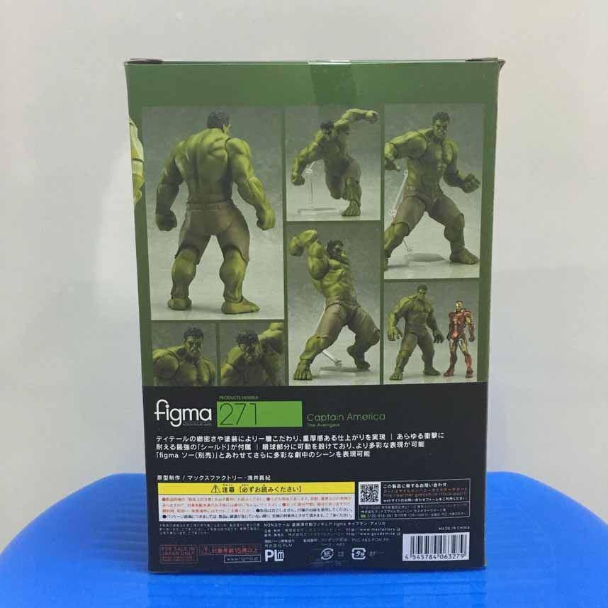 Compre Movie Figma 271 Hulk Anime Movable Action Hero Figure Toy