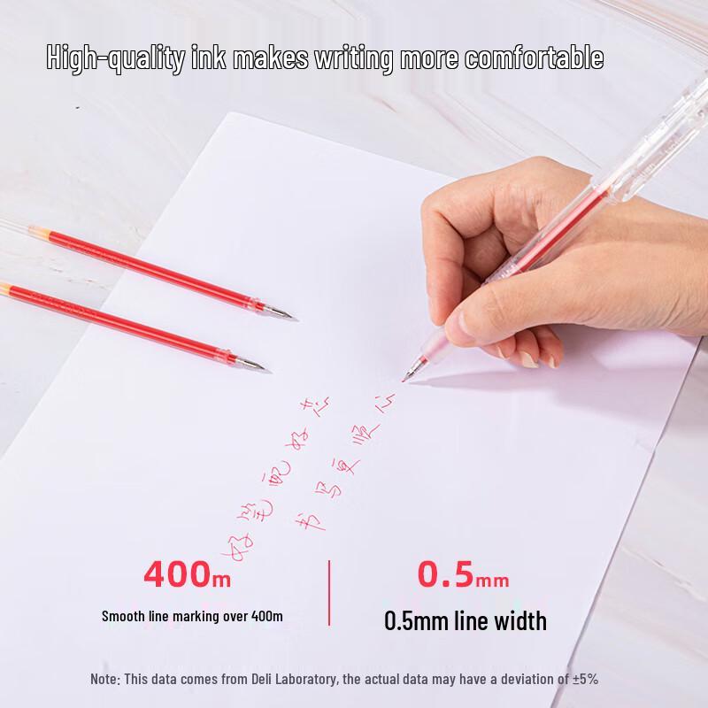 Deli S760 Bullet Tip Gel Pen Refill