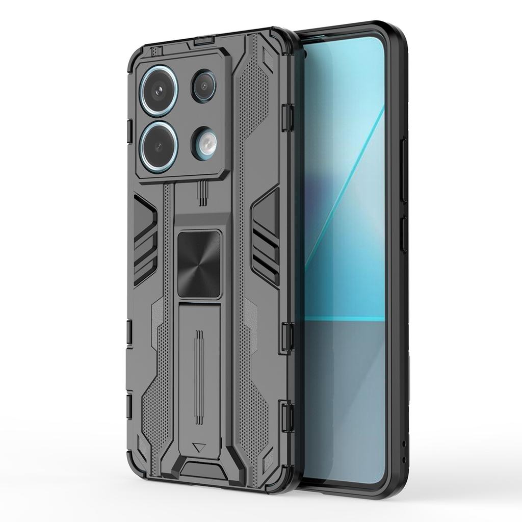 For Xiaomi Redmi Note 13 Pro 5G/Poco X6 5G Kickstand Case Anti-drop Phone Cover