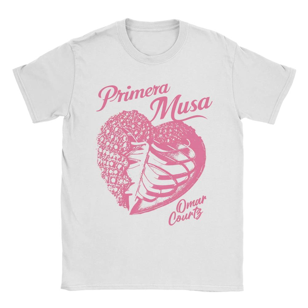 

Omar Courtz First Muse T Shirts Primera Musa Pure Cotton Clothes Novelty Short Sleeves Round Collar Tee Shirt Plus Size T-Shirts S разноцветный