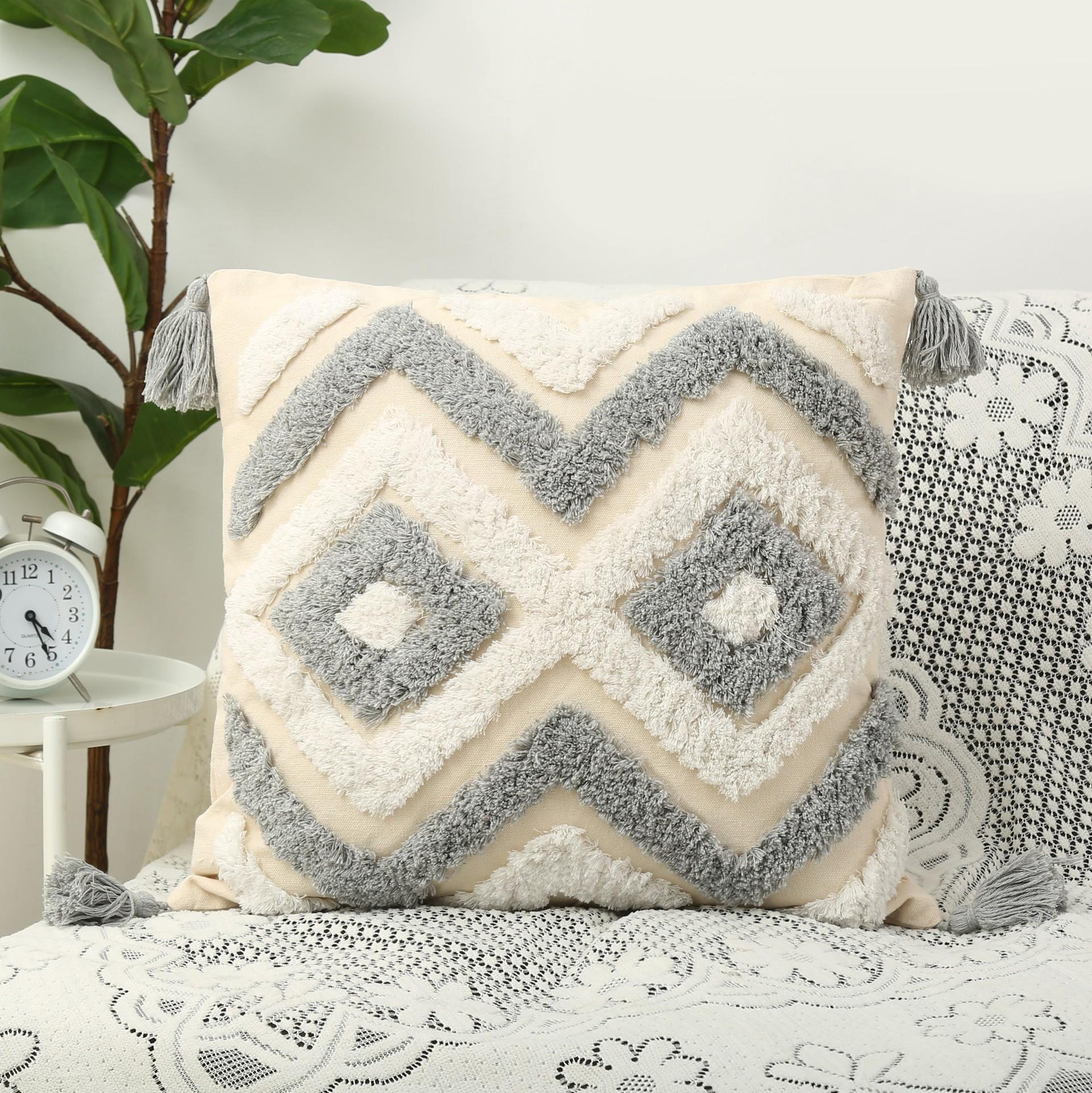 

Подушки-подушки с пуговицами, кремовые подушки Windhead, подушки-татами, можно разобрать и постирать в спальне diamond cell 45*45cm серый/белый