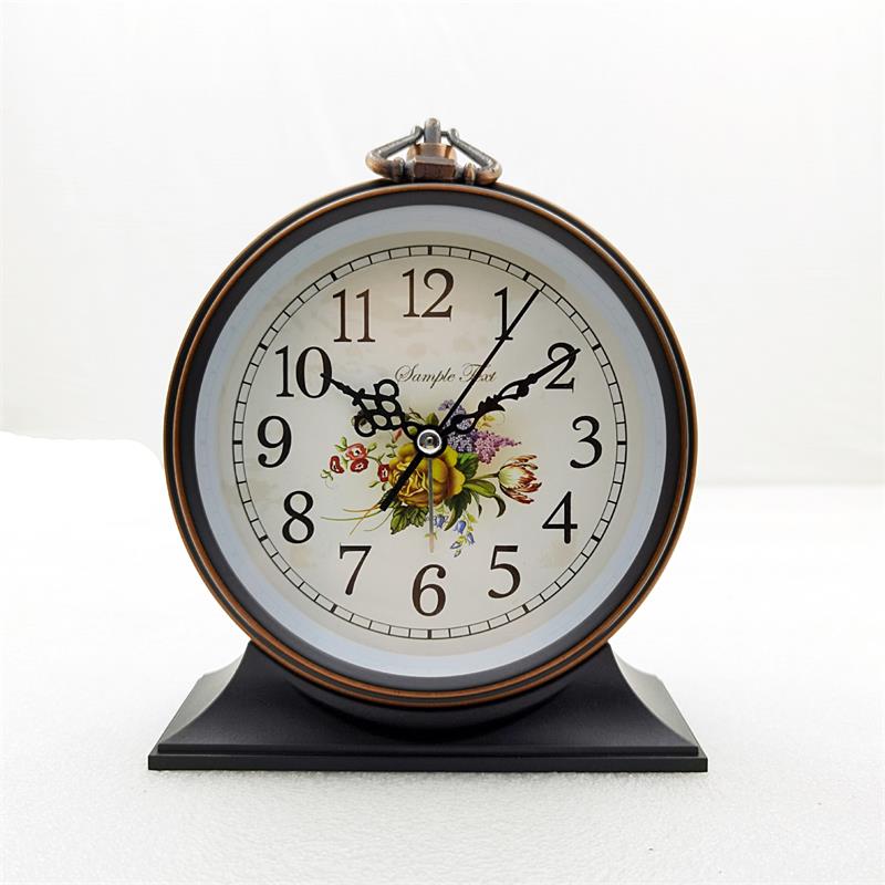 Retro Style Metal Alarm Clock Creative Students Children's Birthday Gifts Bedroom Ornaments Desk Alarm Clock