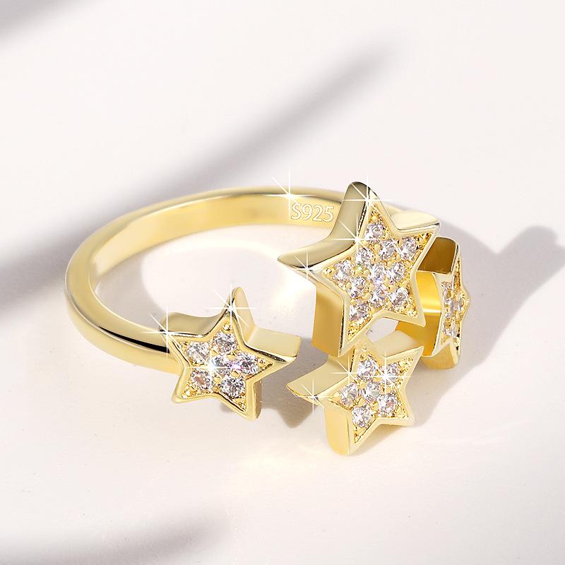 Lindon Classic Copper Alloy Zircon Ring Ladies Jewelry Wedding Promise Party Gift