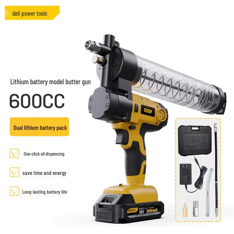 Deli Electric Lithium Grease Gun