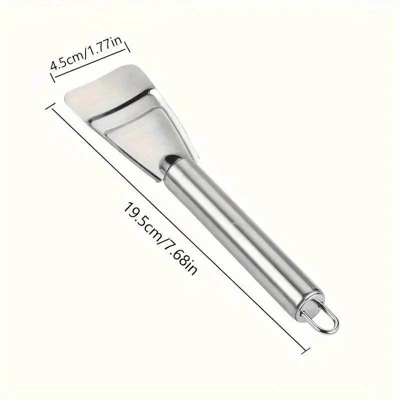 Freezer Stainless Steel De-icer Shovel Refrigerator De-icer Household Cleaning Gadgets Defrost Shovel Gap Cleaning Shovel