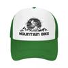 Custom Mountain Bike Baseball Cap for Unisex Women Adjustable MTB Bicycle Cyclist Biker Trucker Hat Sports Snapback Dad Hats