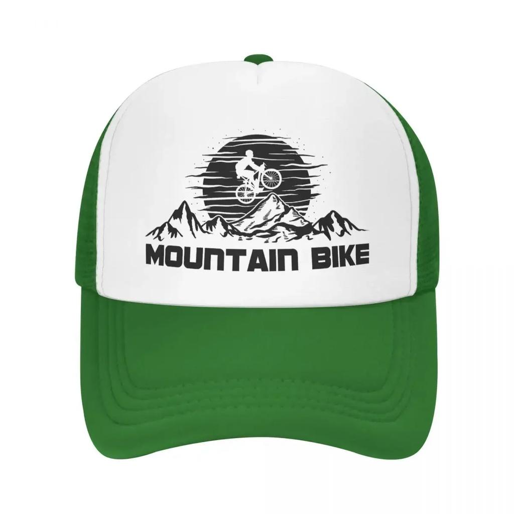 Custom Mountain Bike Baseball Cap for Unisex Women Adjustable MTB Bicycle Cyclist Biker Trucker Hat Sports Snapback Dad Hats