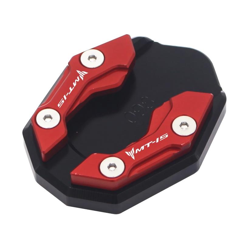 Motorcycle Kickstand Foot Side Stand Extension Pad Support Plate Enlarge For YAMAHA MT-15 MT 15 MT15 YZF-R15 YZF R15