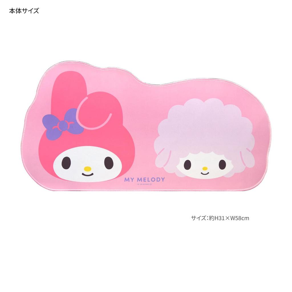 Gourmandise Sanrio Characters Desk Mat My Melody Die-Cut SANG-484MM