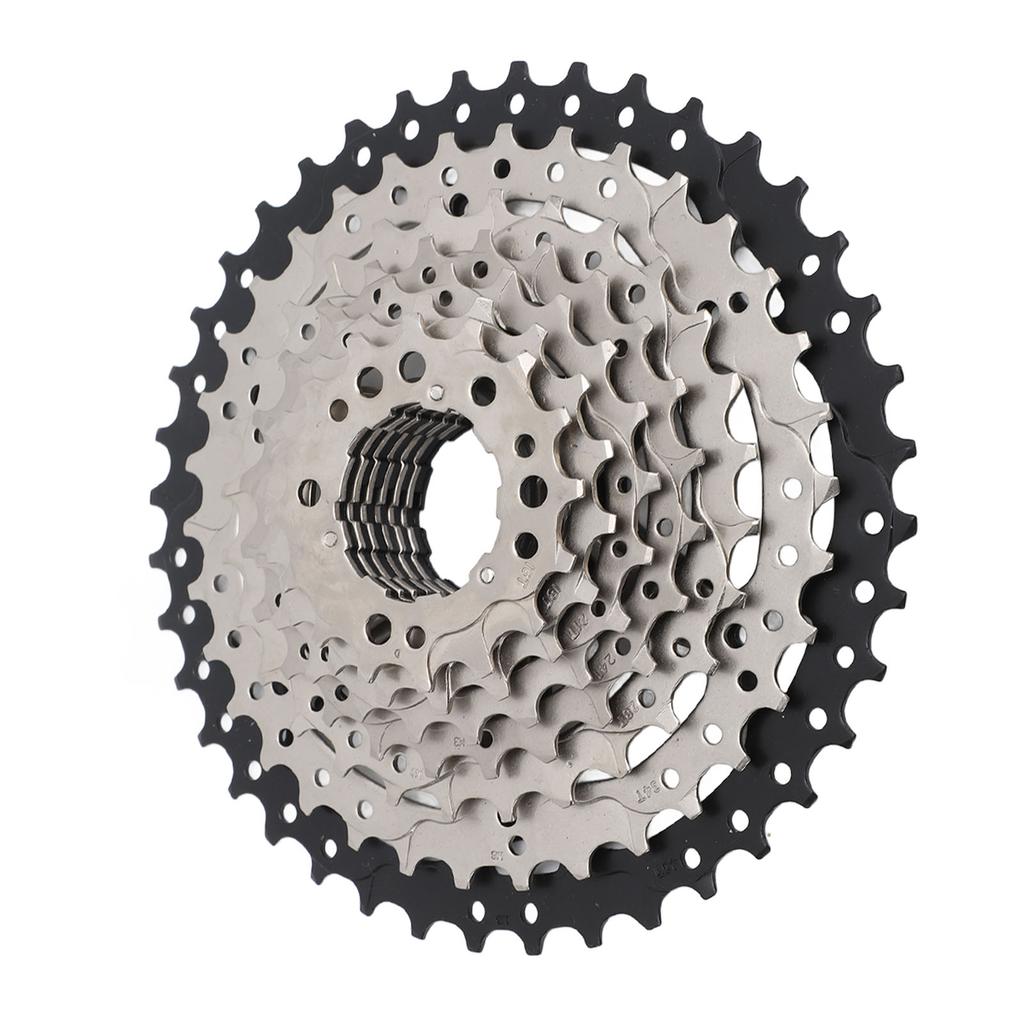 9-fach Kassette 12-40T Fahrradkassette Aluminiumlegierung Fahrrad Freilauf Sanfte Rotation Geräuschlos