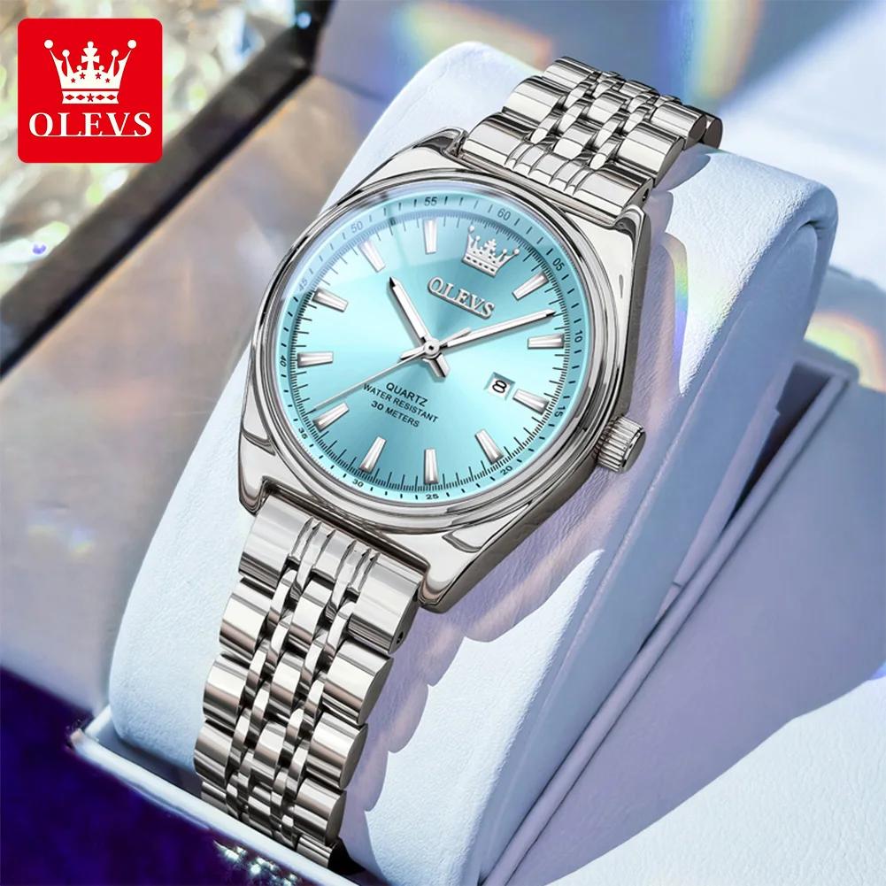 New Fashion Purple Dial Ladies Quartz Wristwatches Luxury Watch Women Waterproof Casual Dress Female Clock Montre Femme