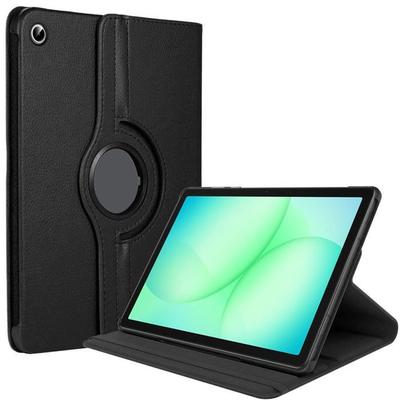 Case for Samsung Galaxy Tab A11 Plus / A9 Plus - 360° Rotating Multi-Angle Case Black