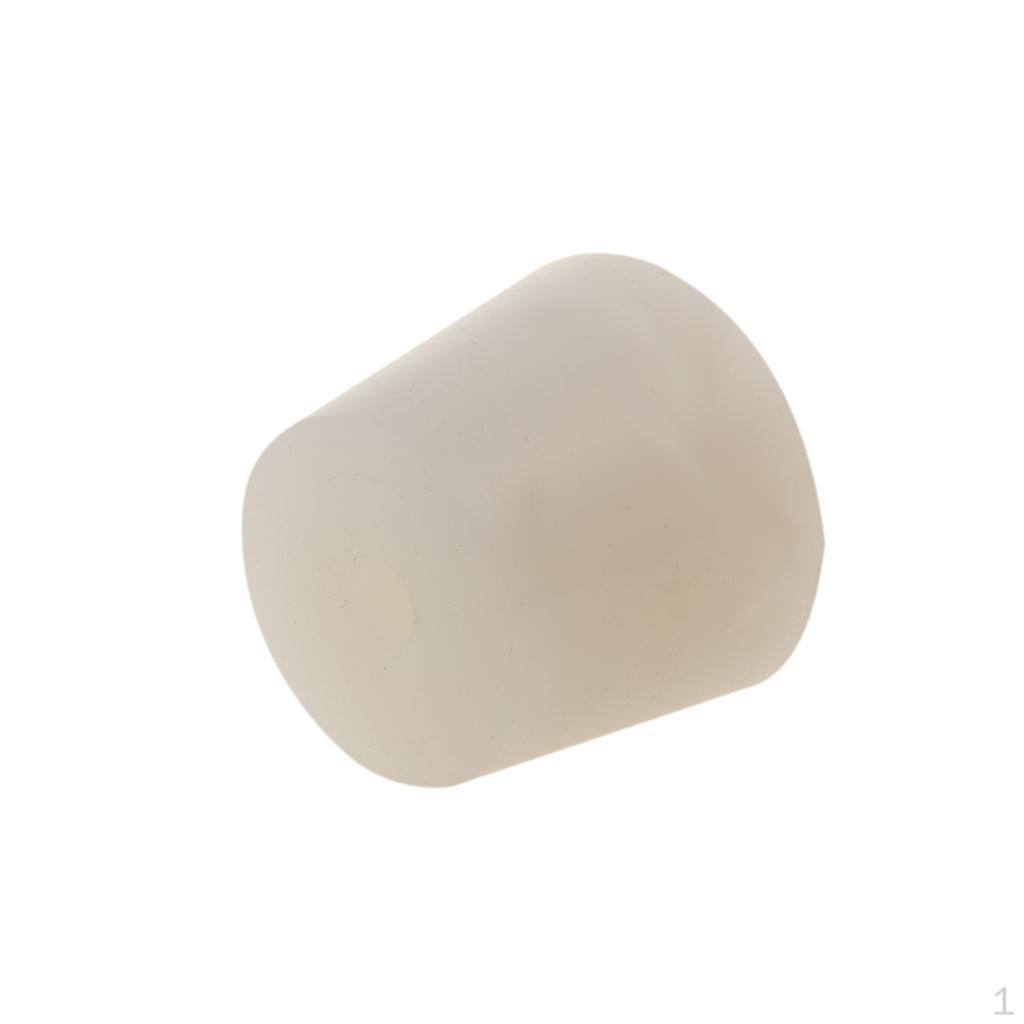 Silicone Cap With Hole For Clearing Chamber Valve Bubbler Beer Wine Rubber Stopper # 5