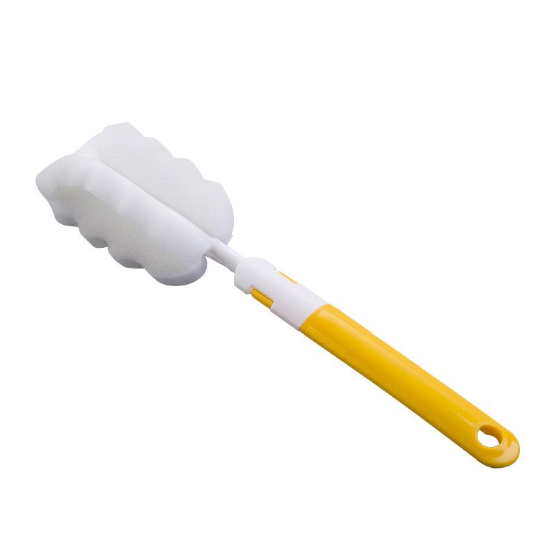 Long Handle Detachable Sponge Cup Cleaning Brush