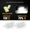 2pcs 6000K LED Luggage Compartment Interior Light Trunk Lamps for Benz W204 C-class Sedan/Estate Footwell Light (one pair)
