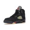 Air Jordan 5 Retro GORE-TEX Off-Noir Women Sneakers Black Fire-Red Muslin DR0092-001