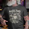 Protect Our National Parks T-Shirt, Cryptid Tee, Bigfoot Mothman Ghost Wendigo Skull