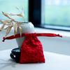 10Pcs Jewelry Bag Flower Embroidery Wedding Gift Bags Traditional Brocade Drawstring Storage Pouches Package