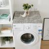 Microwave Oven Cover Cotton Linen Dustproof Washing Machine Cover Refrigerator Cover Towel Multipurpose