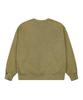 ADERNM Back Cut-Line Pigment Sweatshirt (Beige)