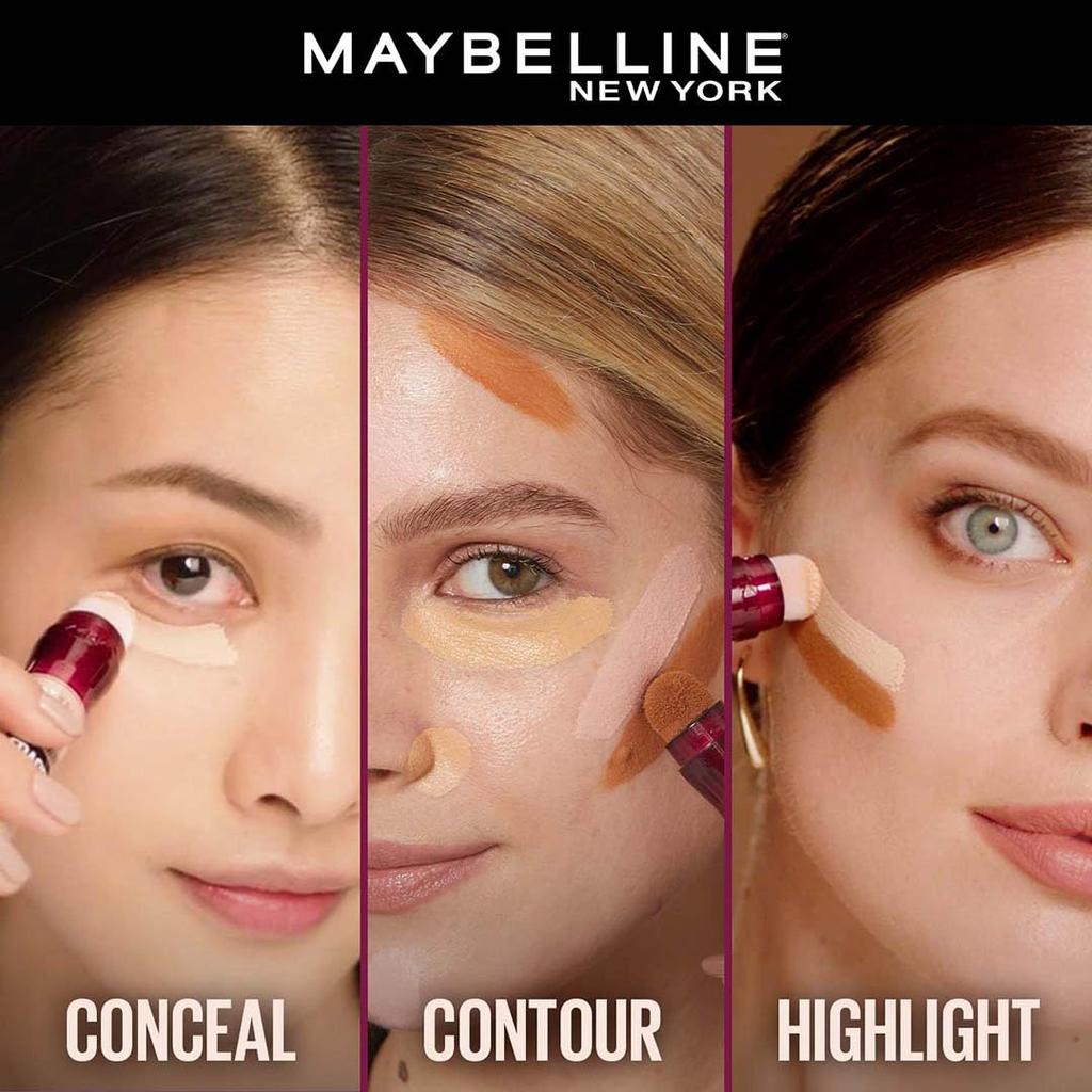 Maybelline New York Instant Age Rewind Dark Circles Concealer SPF Eye Treatment 6g Shade Ivory Bright Look