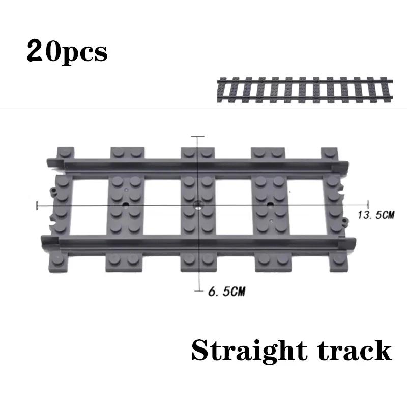 

Міські поїзди Гнучкі колії Розгалужена Пряма Вигнута М яка рейка Стрілочний перевід Будівельний блок Цеглини Дитяча DIY Високотехнологічна Креативна іграшка
