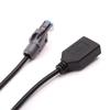 X7JF 4-pin Car USB Cable Adapter Extension Cord For Nissan Teana Qashqai o Rad