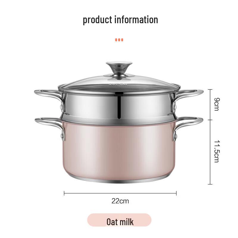 Supor Multi-Purpose Double-Layer Steamer Pot
