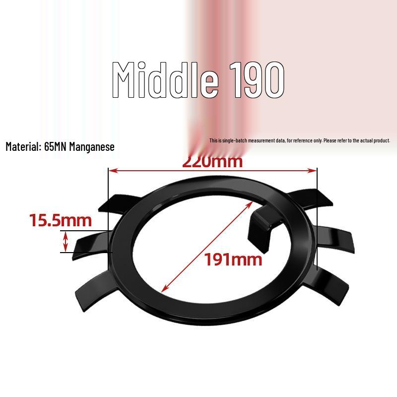 65MN Manganese 304 Stainless Steel Six-Claw Anti-Loosening Lock Nut Washer
