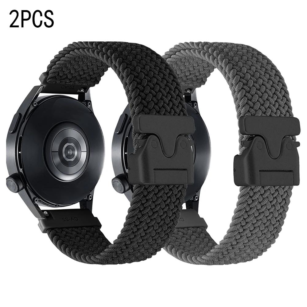 20mm 22mm Nylon Strap For Polar Pacer Vantage V3 M2/M Grit X Pro Titan Band For Polar Ignite 3 2/Unite Braided Elastic Bracelet