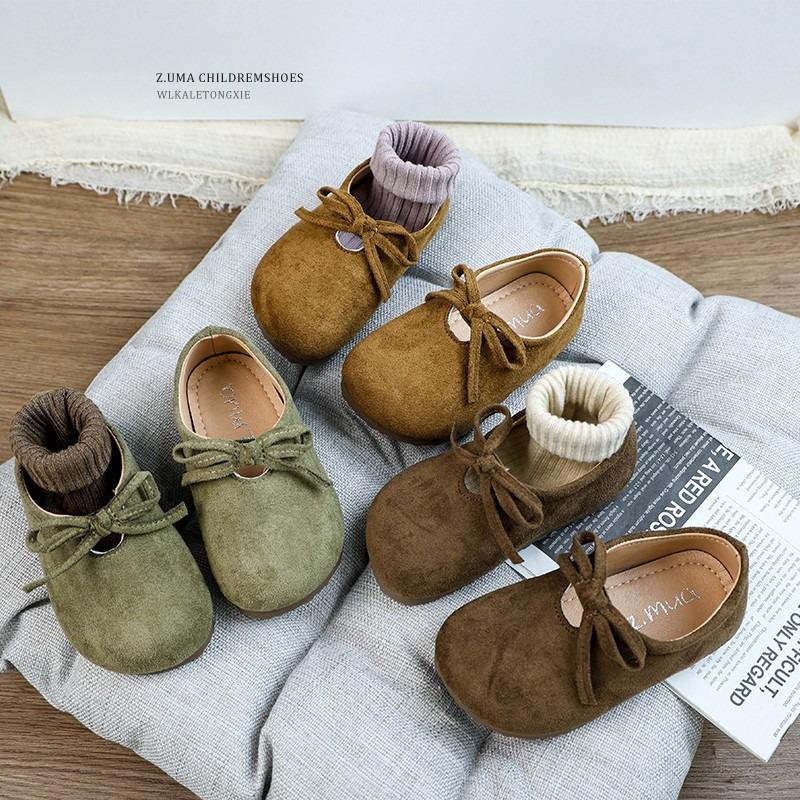 2025 Spring New Korean Children's Shallow Mouth Soft Sole Comfortable Slip-on Kids Shoes for Girl  Zapatillas Niñas 2 a 8 Años