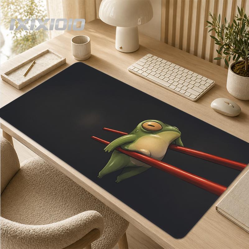 Frog Mouse Pad Gaming XL New Computer Large Mousepad XXL Mechanical Keyboard Pad Carpet Office Natural Rubber Laptop Table Mat