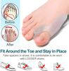 Get Relief from Bunions with 2pcs Soft Big Toe Corrector - Perfect for Night and Home Use, Long-term Comfort