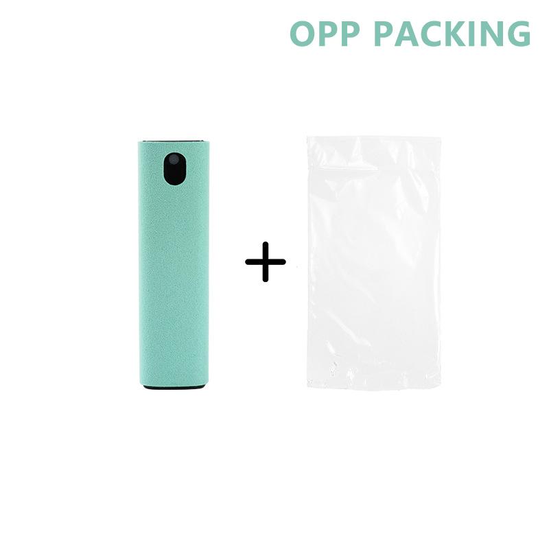 Přenosný 2 v 1 čistič obrazovky telefonu, rozprašovací láhev, nástroj na čištění obrazovky, měkký hadřík na leštění telefonu/PC, čištění skla