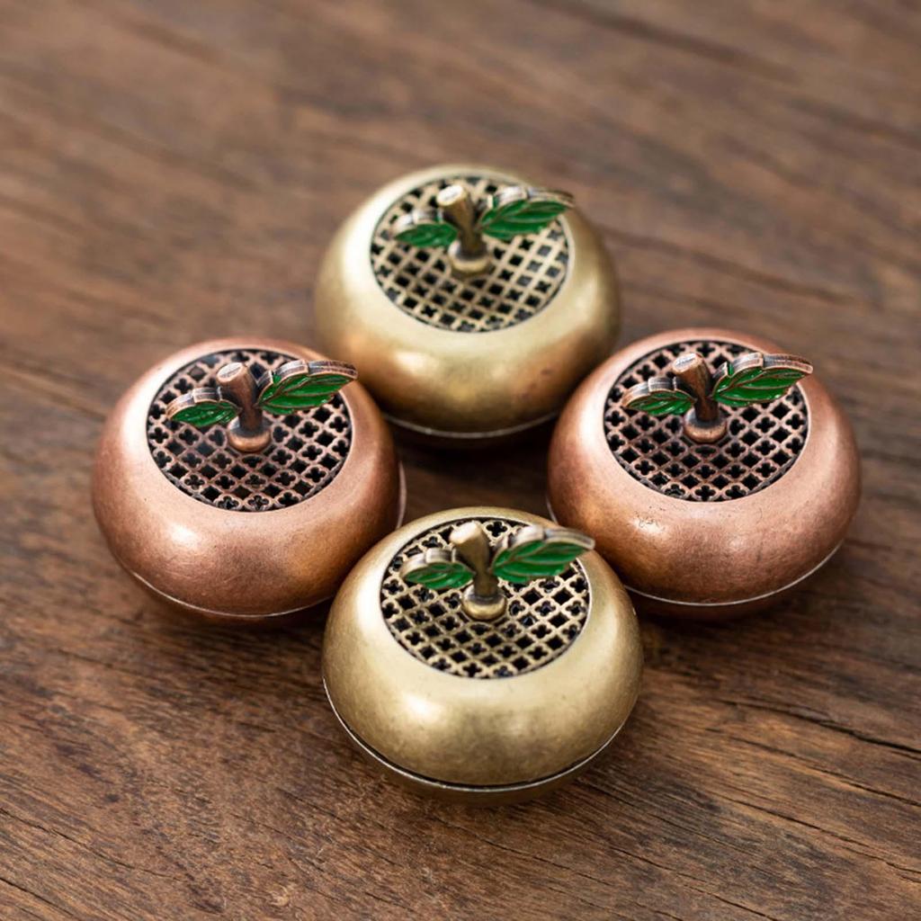 New Chinese Design Incense Stick Burner Censer Incense Creative Fruit Shape Incense Burner Home Aromatherapy Stove Decoration