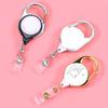 Keyring Clips Retractable Badge Reel Belt Clip Easy To Pull Buckle  Office Suppliers