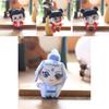 Nezha Demon Child Plush Keychain Pp Cotton Super Soft Stuffed Backpack Charm Gift For Kids
