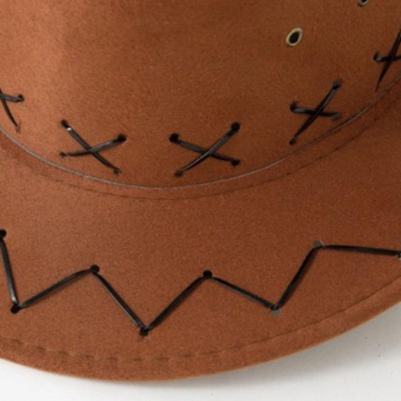 Kids Costume Set for Boys - Western Sheriff Outfit with Vest & Hat for Halloween Party & Dress Up