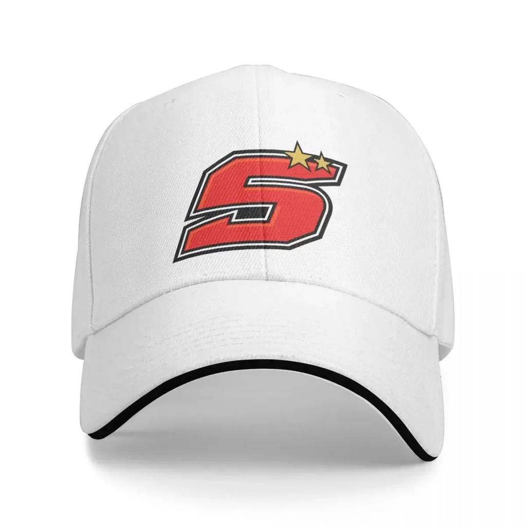 Johann Zarco Number  Red  Baseball Caps Snapback Baseball Hats Breathable Casual Outdoor For Unisex And Women Polychromatic