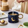 Keramik-Kaffeetasse Kreative Tasse Mond Haferflocken Frühstück Mit Büroküche Milch Paar Freunde Geburtstagsgeschenk