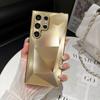 For Samsung S24 S23 Ultra S22 A73 A54 A34 Cover Hard TPU PC Hybrid Shockproof Luxury 3D Diamond Mirror Phone Case
