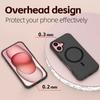 For iPhone 16 Case Compatible with MagSafe PC + TPU Anti-drop Phone Cover