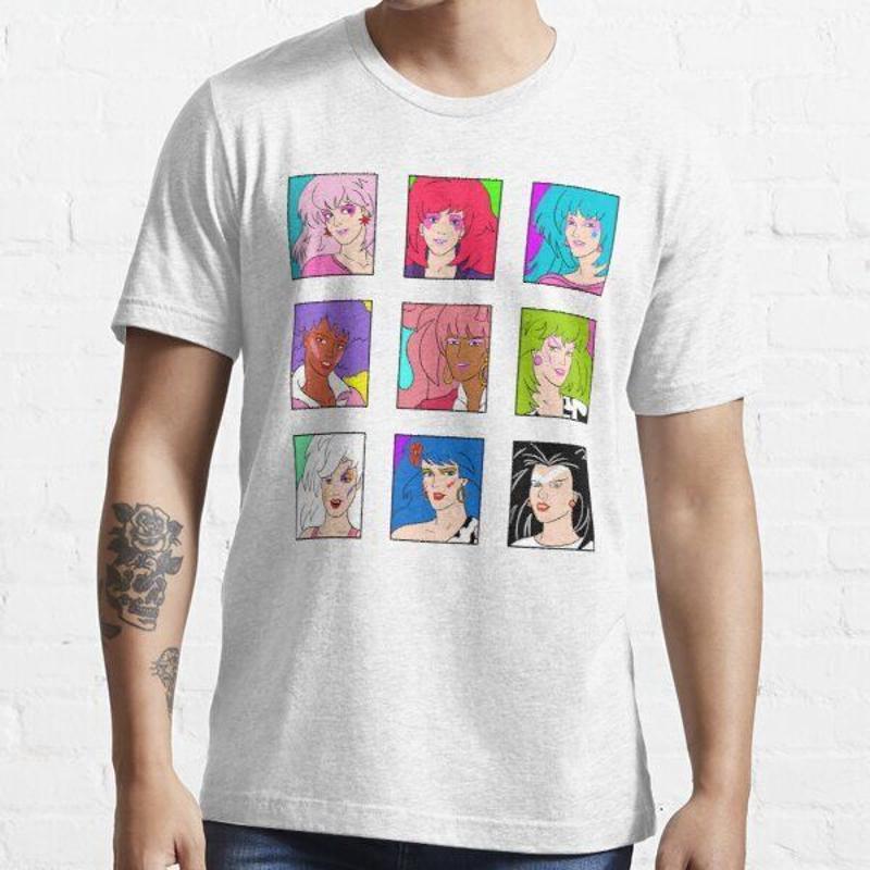 Retro Design T Shirt Jerrica Benton Kimber Benton Pizzazz Jem And The Holograms