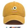 pc Monster Eye Pattern Printed Truck Hat Comfortable And Breathable Stylish And Attractive Cartoon Game Black Classic Papa H