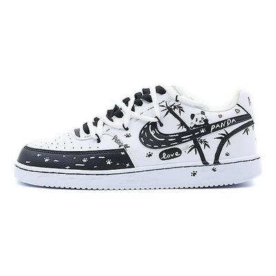 Court Vision 1 Low Next Nature Antidérapantes Résistantes à l'abrasion Basse top Chaussures de Skateboard Homme DH2987-101(Équipe103-) Emballage Aléatoire