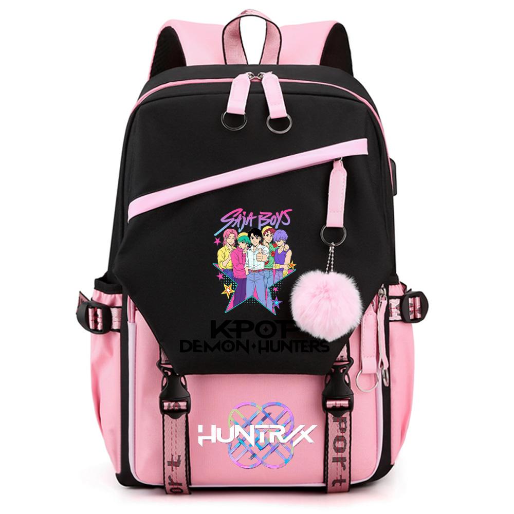 Anime Printed Large Capacity Backpack for Teenger Student Girl Boy Schoolbag Bookbag Women Waterproof Travel Bag Gift