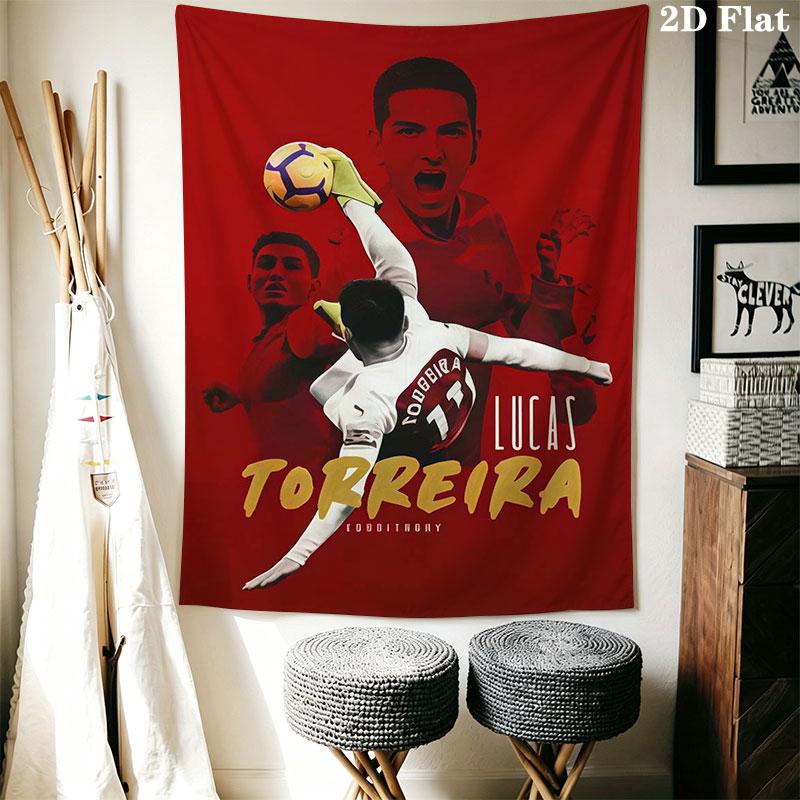 Arsena team Wall Hanging Printed Fabric Blanket Decorative Tapestries for Bedroom Living Room Home Decor
