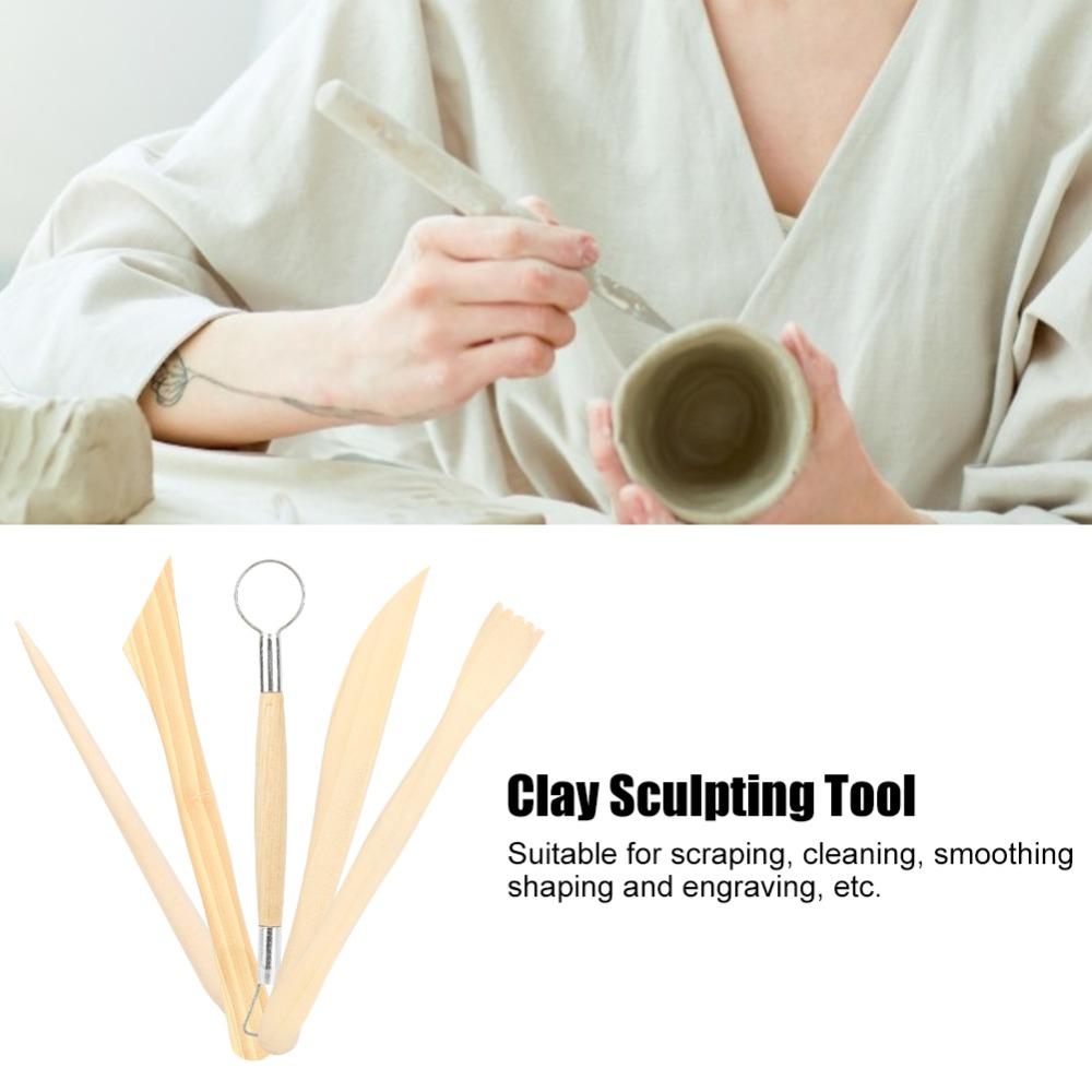 10 PCS Double-Headed Design Pottery Carving Tools Modeling Kit  For Ceramics & Clay Pottery