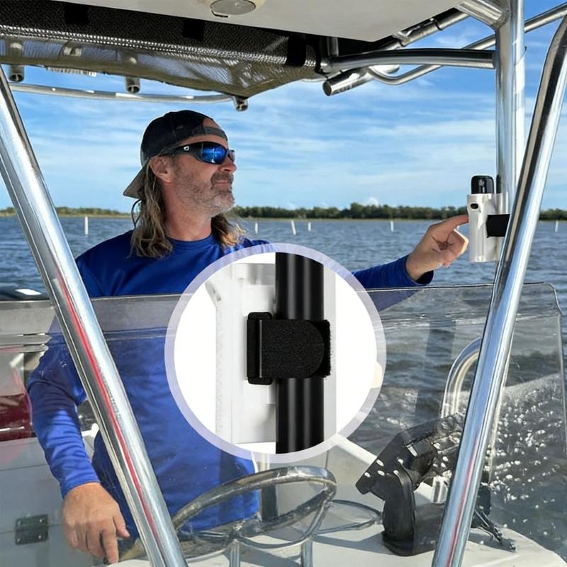 Ship Phone Holder Marine Cellphone Holder for Ship Adjustable and Secure Marine Smartphone Mount Boating Accessories